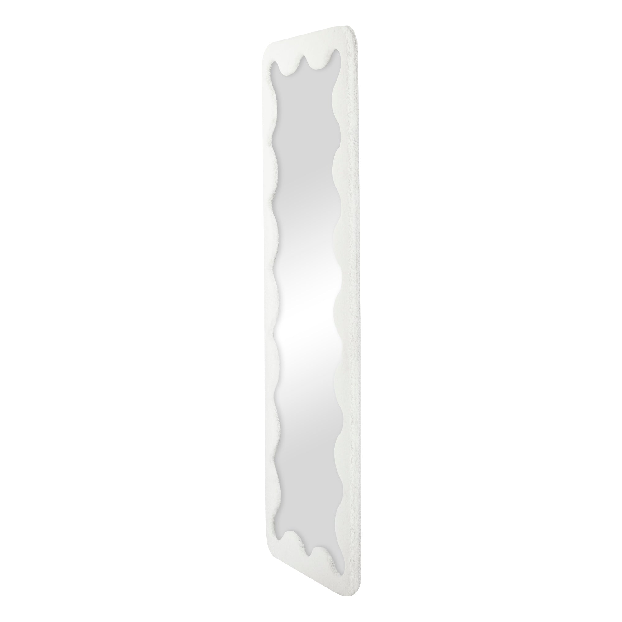 Jacky 170cm Squiggle Mirror White