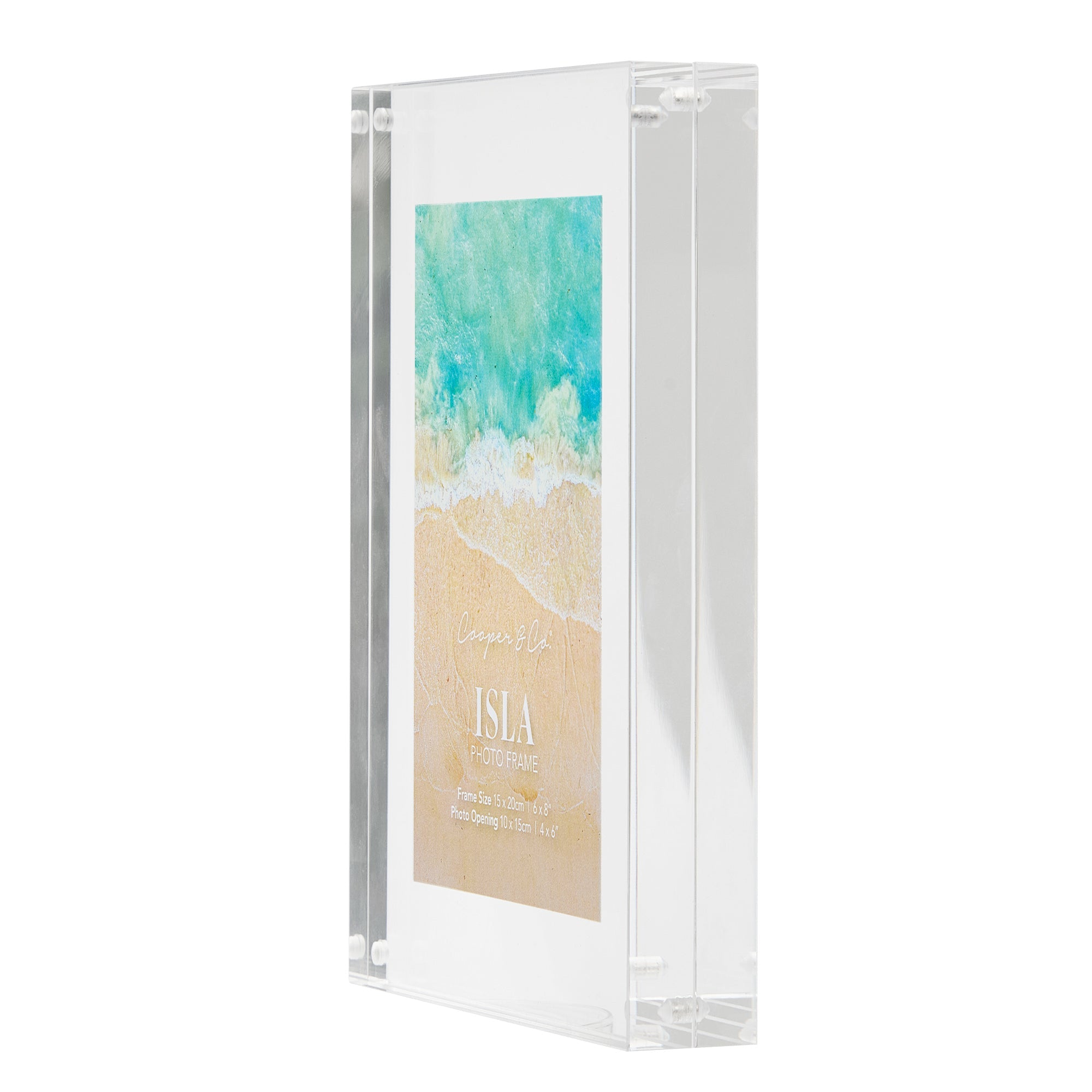 Isla 20x15cm Acrylic Photo Frame