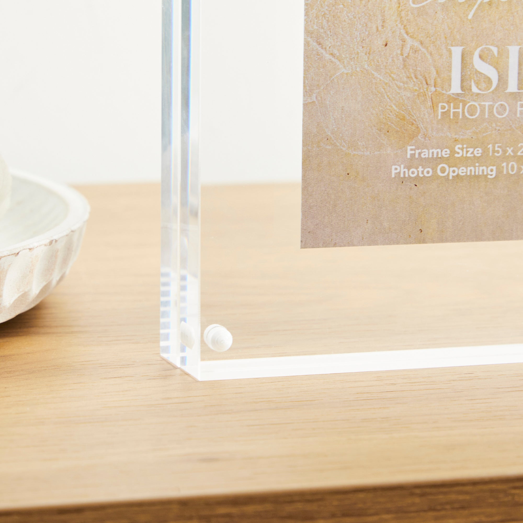 Isla 20x15cm Acrylic Photo Frame