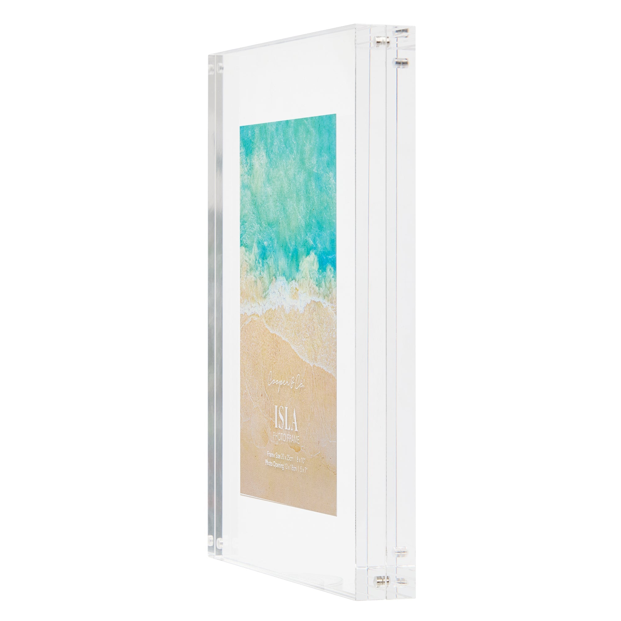 Isla 25x20cm Acrylic Photo Frame