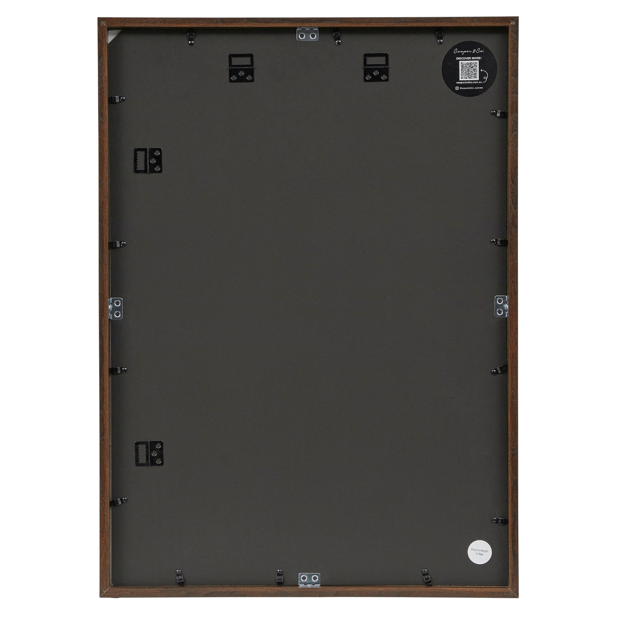50x70cm Mat to 40x50cm Premium Paradise Wooden Photo Frame