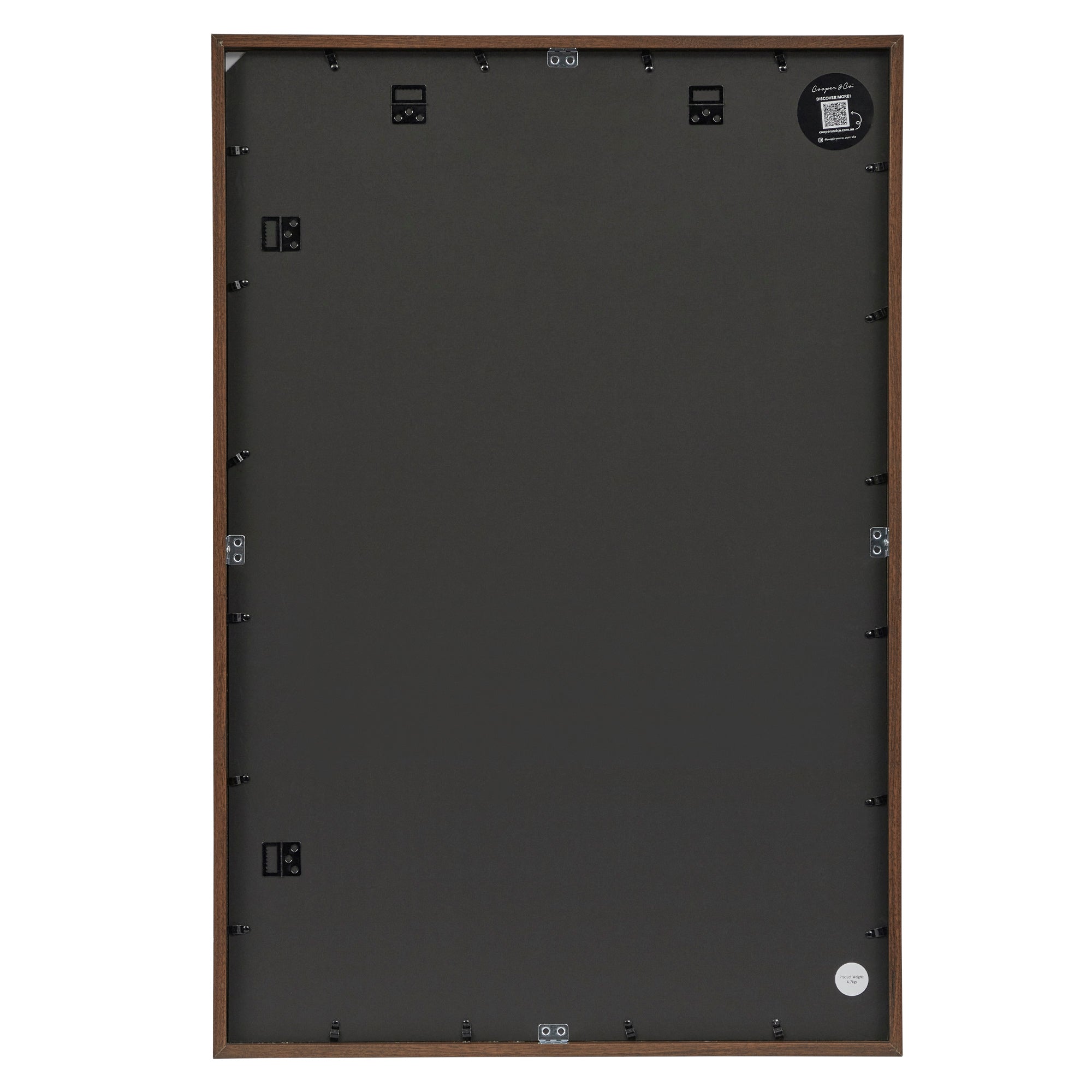60x90cm Mat to 50x70cm Premium Paradise Wooden Photo Frame