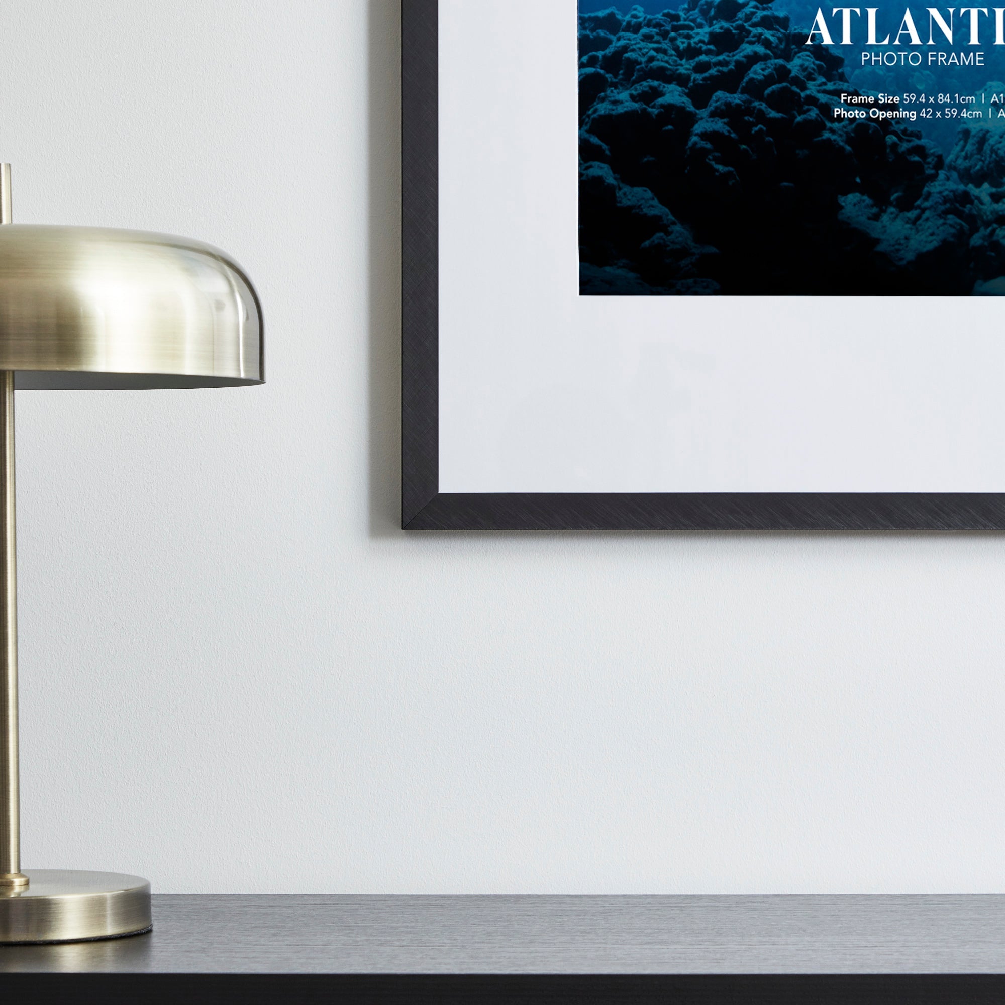 A1 Mat to A2 Boldline Metal Photo Frame