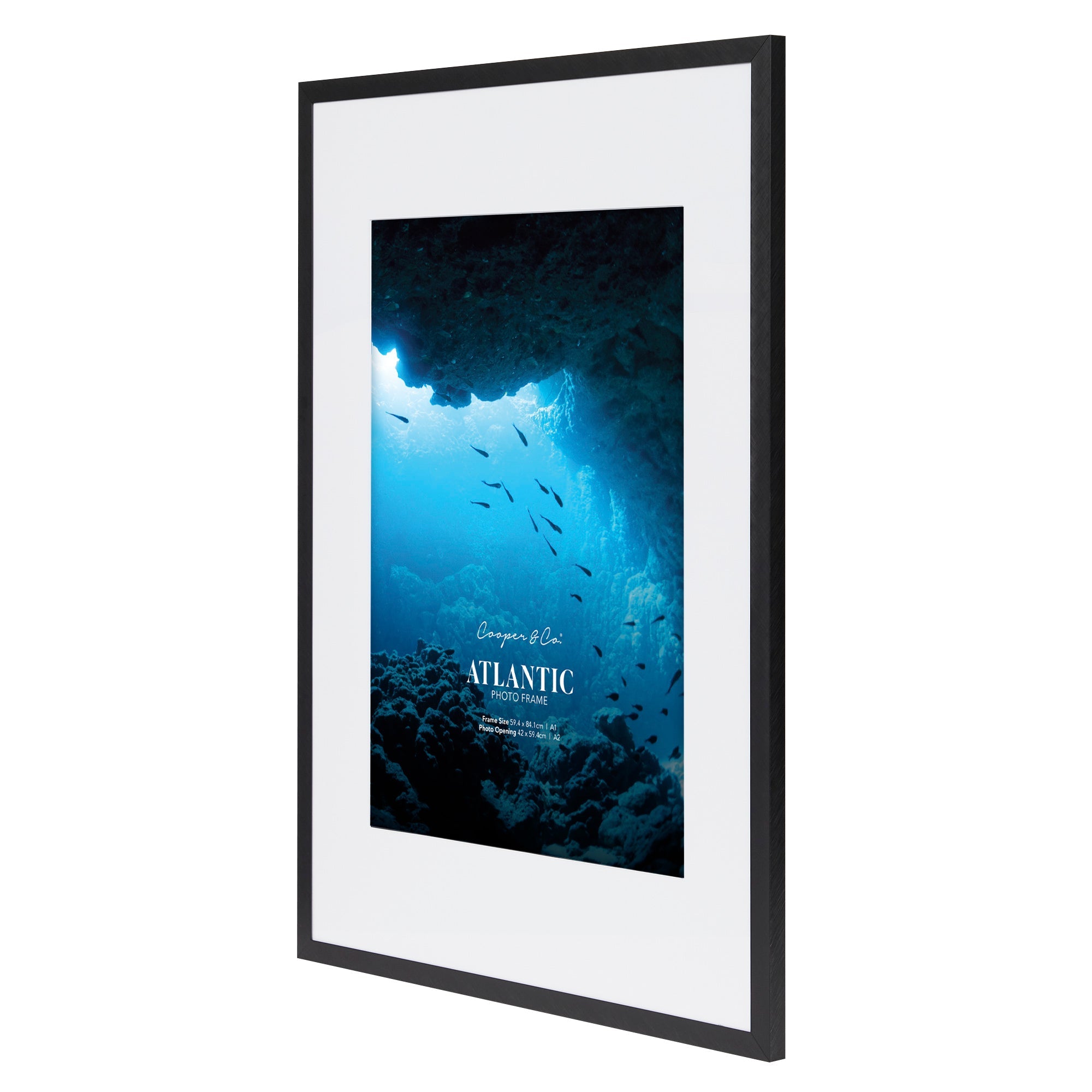 A1 Mat to A2 Boldline Metal Photo Frame
