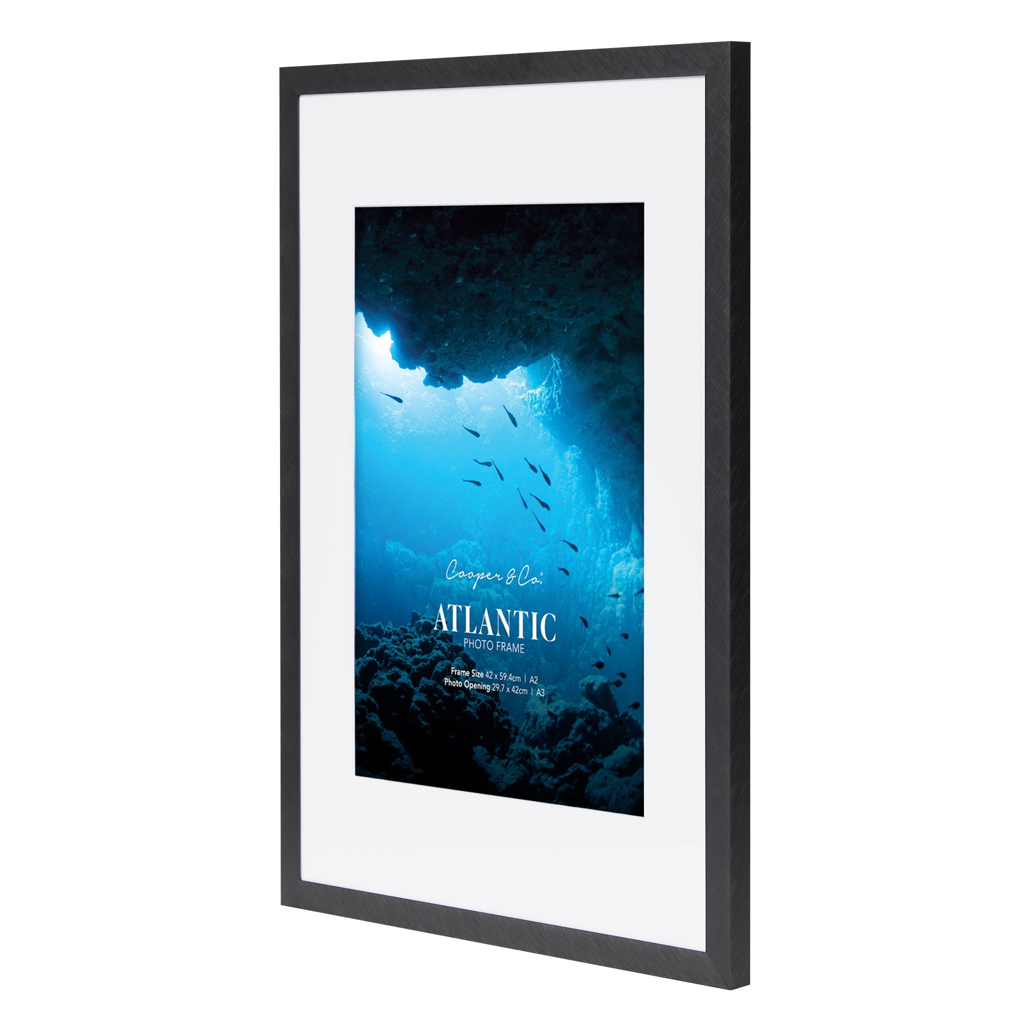 A2 Mat to A3 Boldline Metal Photo Frame