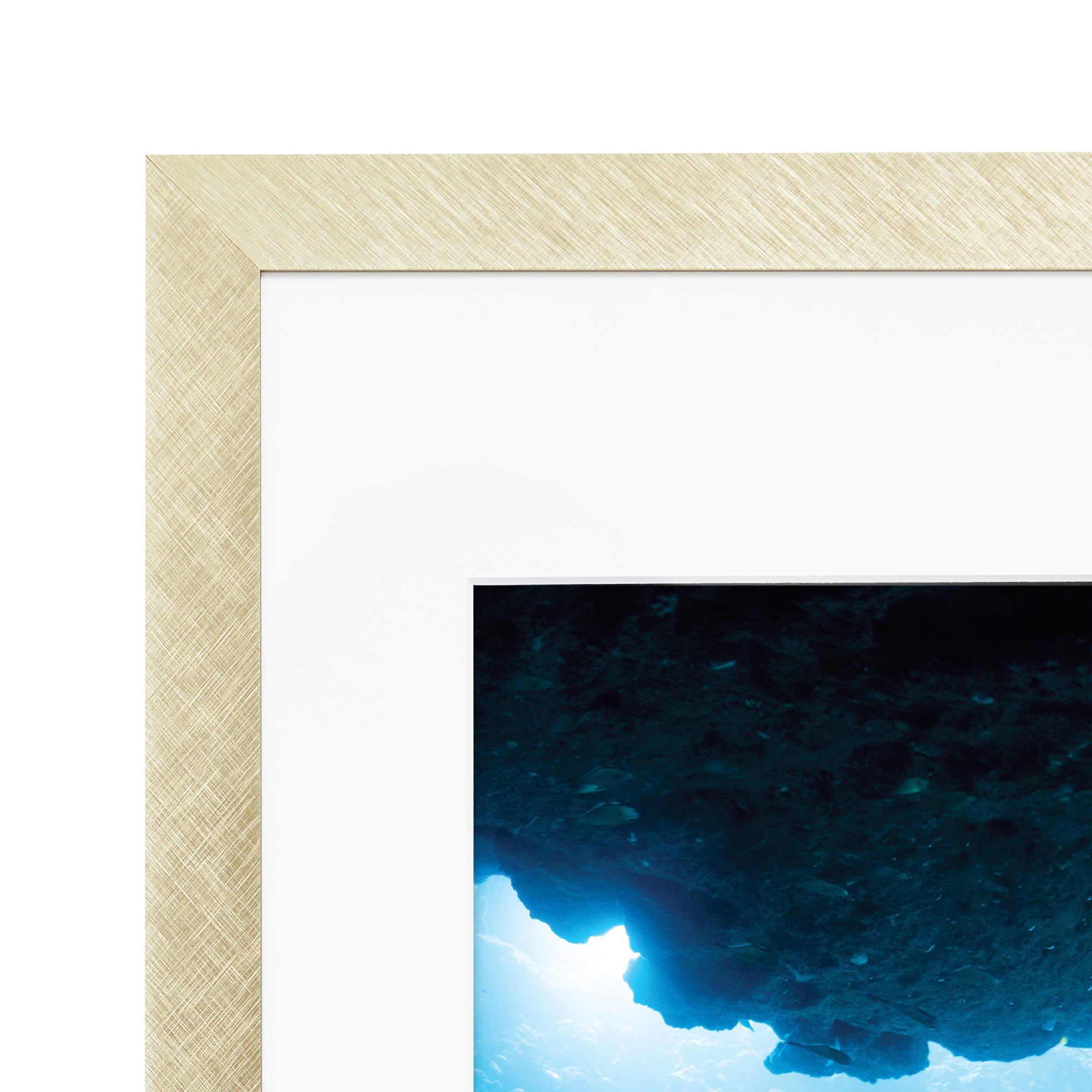 A2 Mat to A3 Boldline Metal Photo Frame