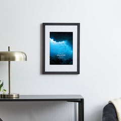A3 Mat to A4 Boldline Metal Photo Frame
