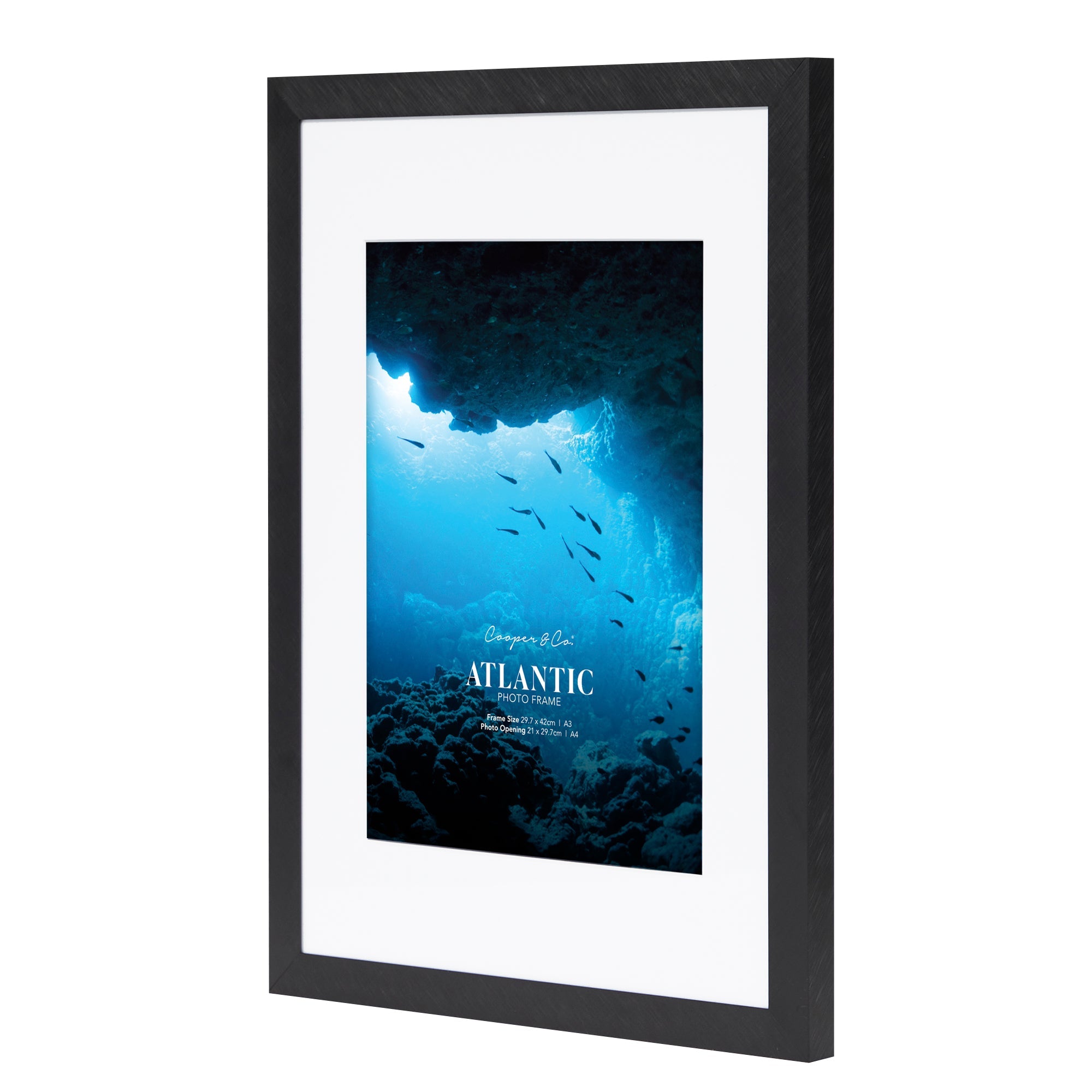 A3 Mat to A4 Boldline Metal Photo Frame