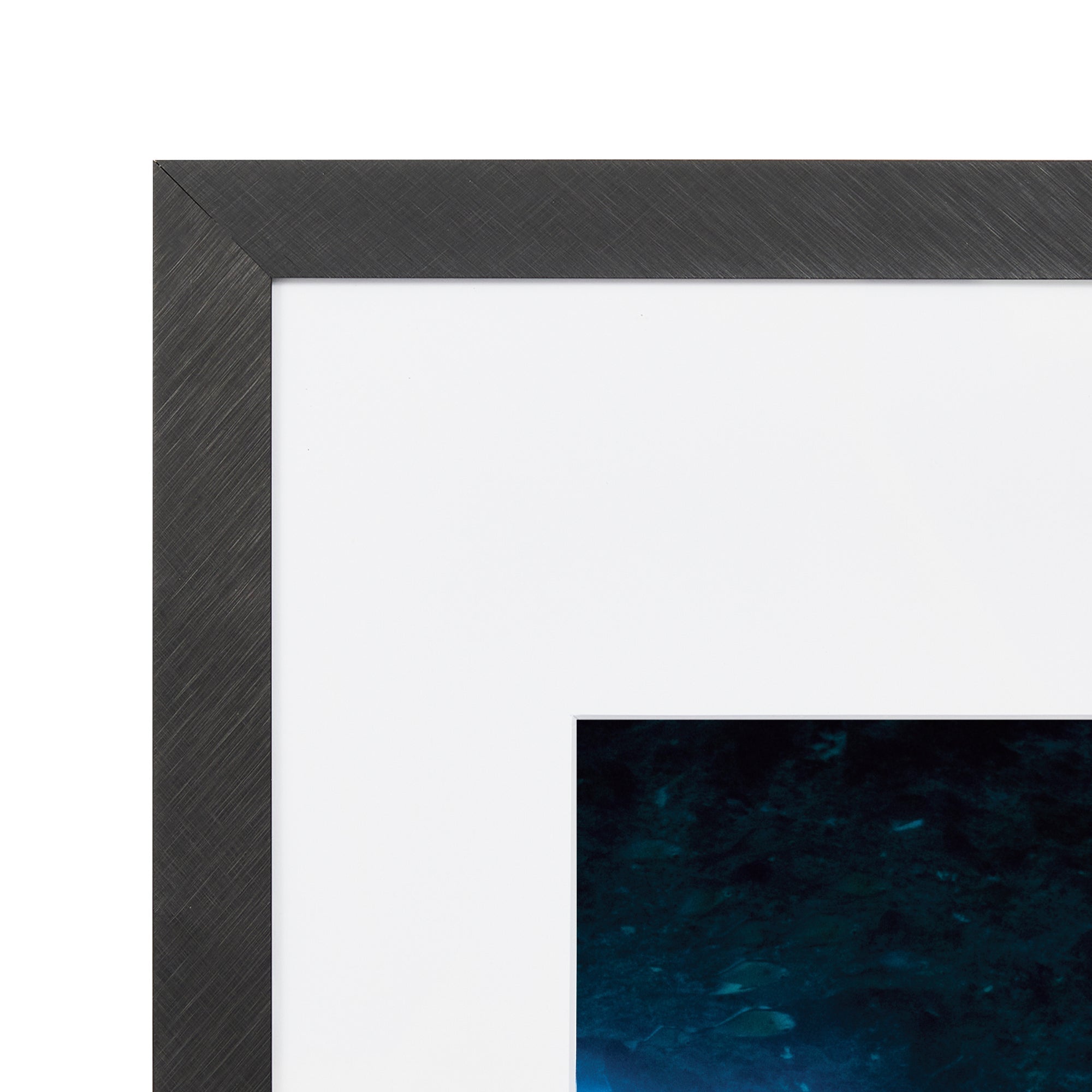 A3 Mat to A4 Boldline Metal Photo Frame