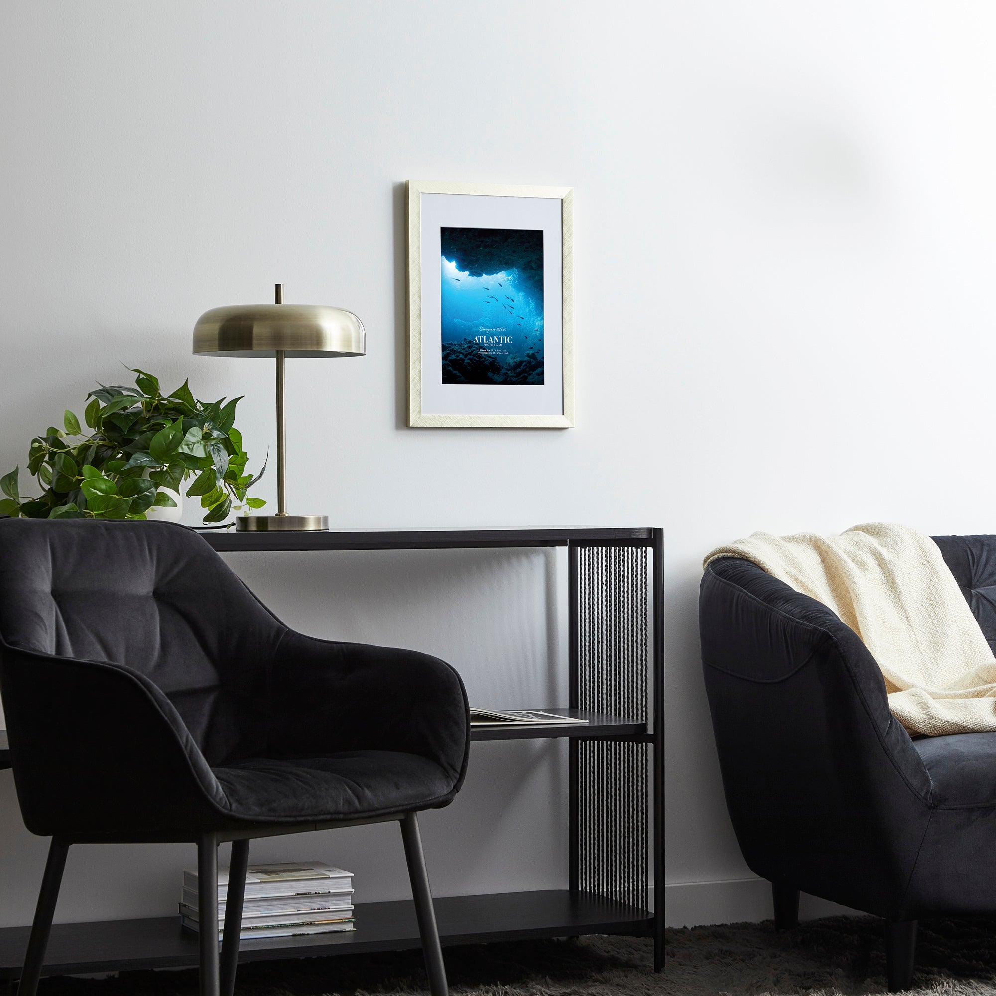 A3 Mat to A4 Boldline Metal Photo Frame