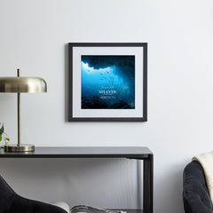 40x40cm Mat to 30x30cm Boldline Metal Photo Frame