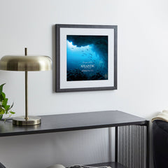 40x40cm Mat to 30x30cm Boldline Metal Photo Frame