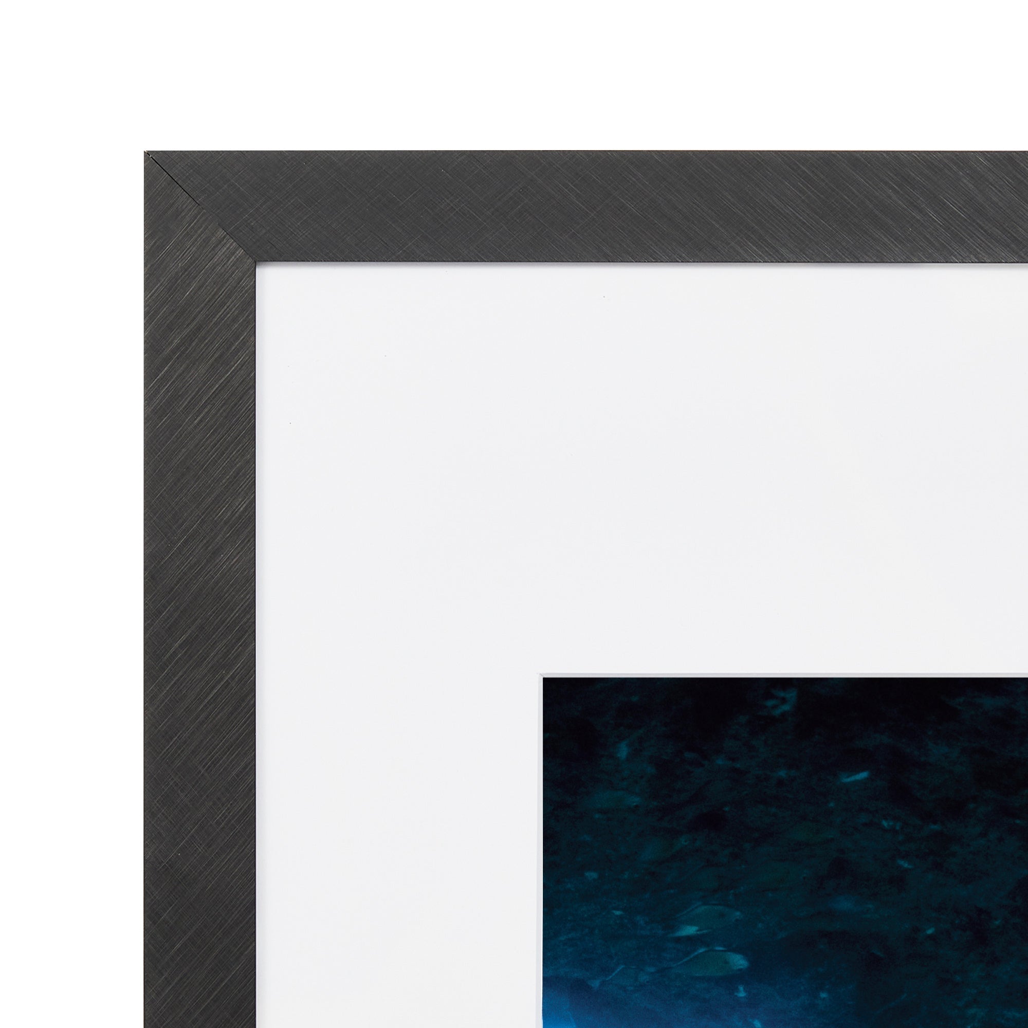 40x40cm Mat to 30x30cm Boldline Metal Photo Frame