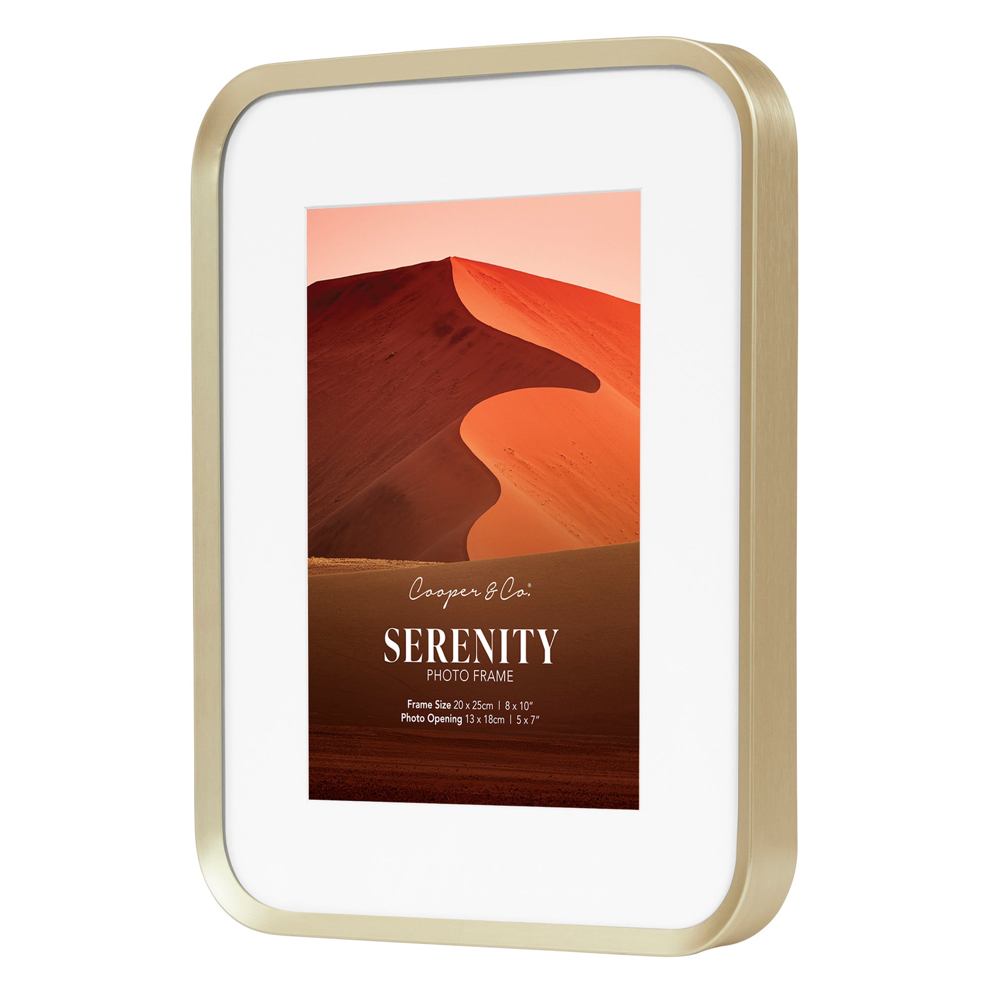 Serenity Set of 2 20x25cm Mat to 13x18cm Photo Frame