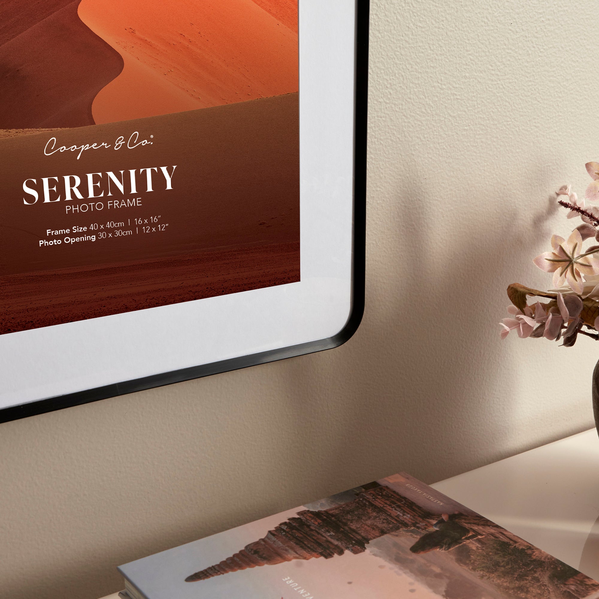 Serenity 40x40cm Mat to 30x30cm Photo Frame