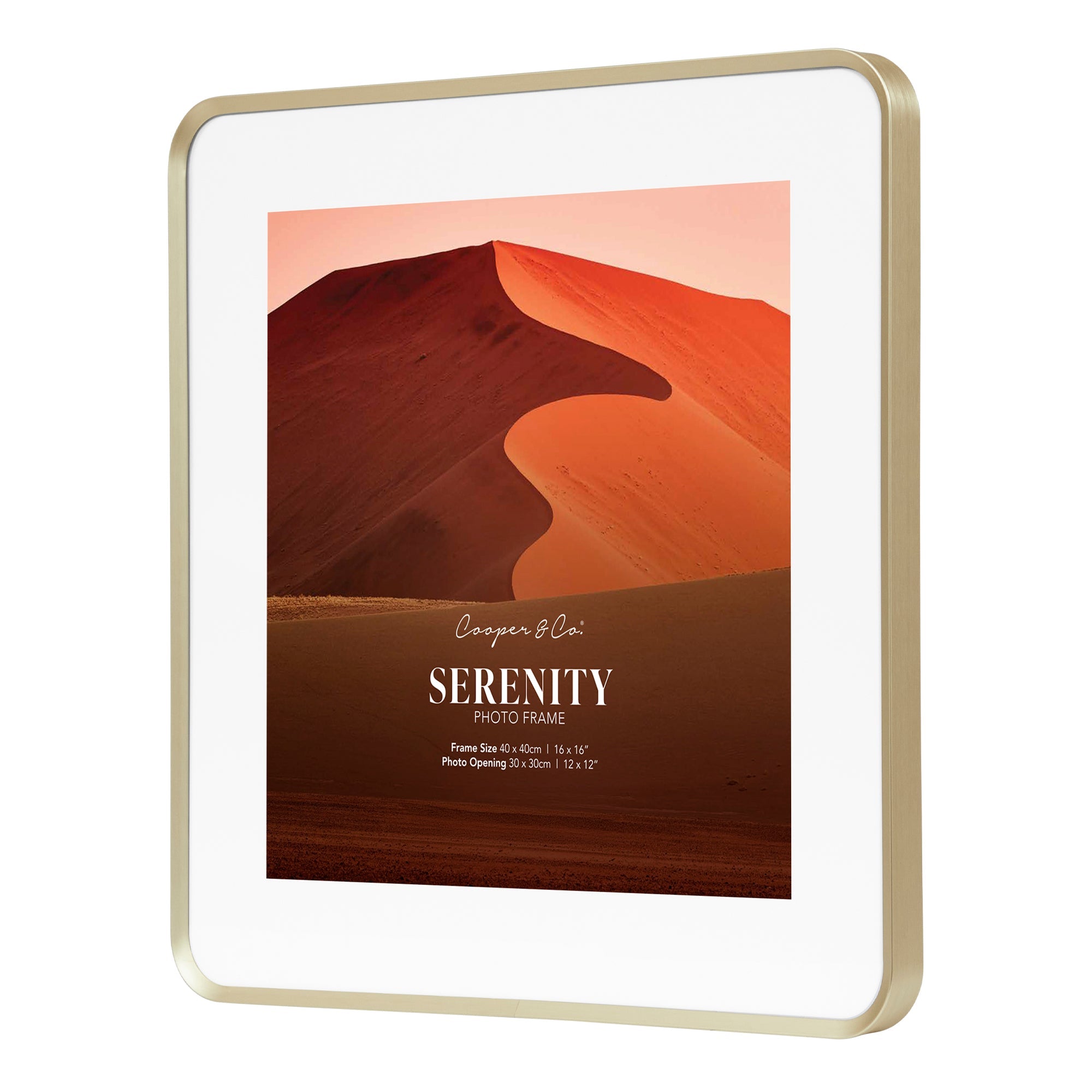 Serenity 40x40cm Mat to 30x30cm Photo Frame