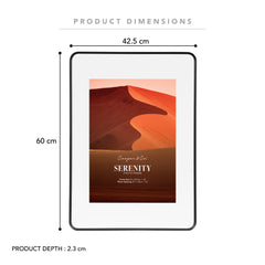 Serenity A2 Mat to A3 Photo Frame