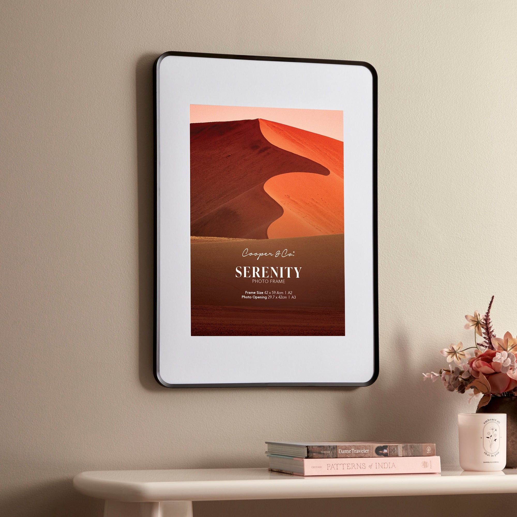 Serenity A2 Mat to A3 Photo Frame