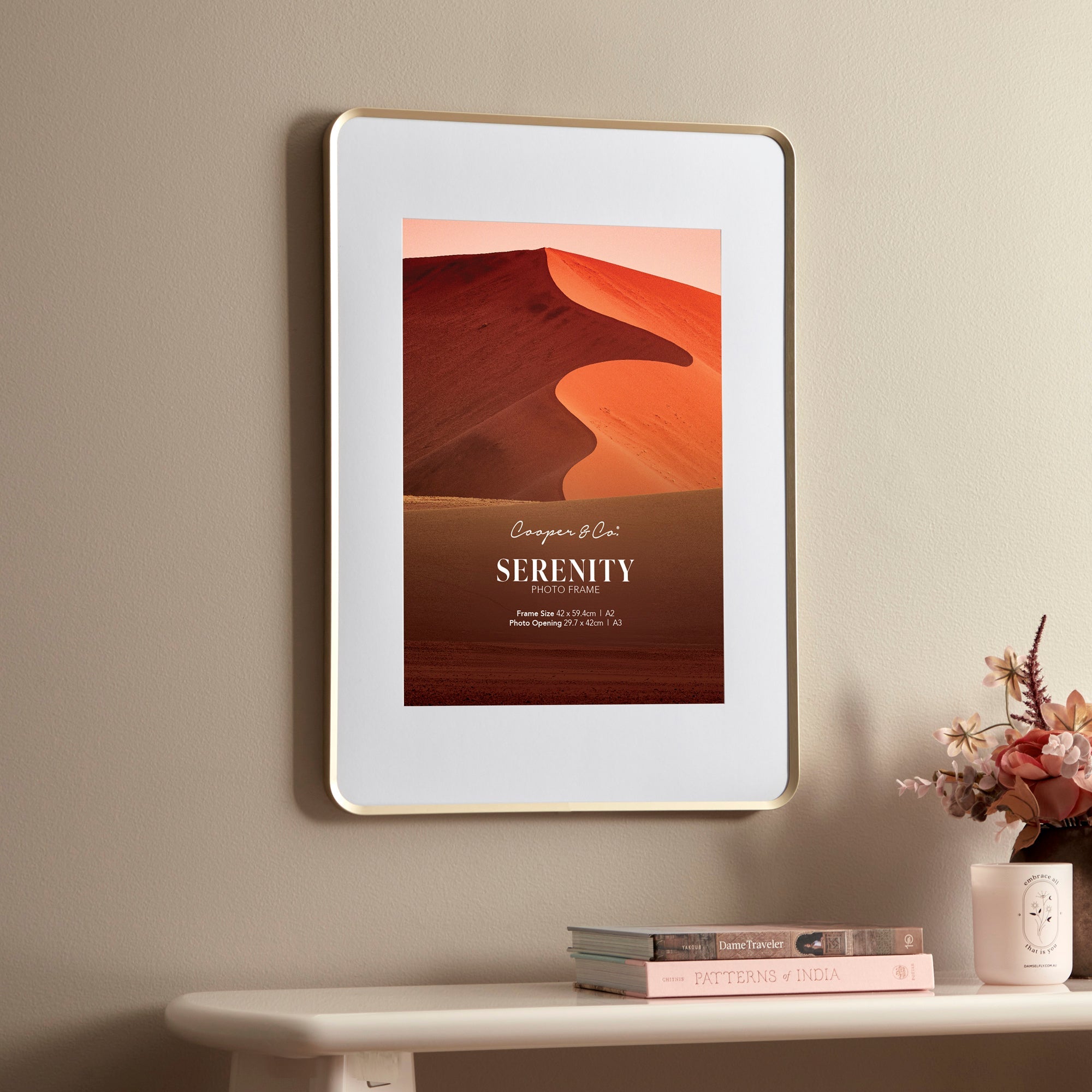 Serenity A2 Mat to A3 Photo Frame