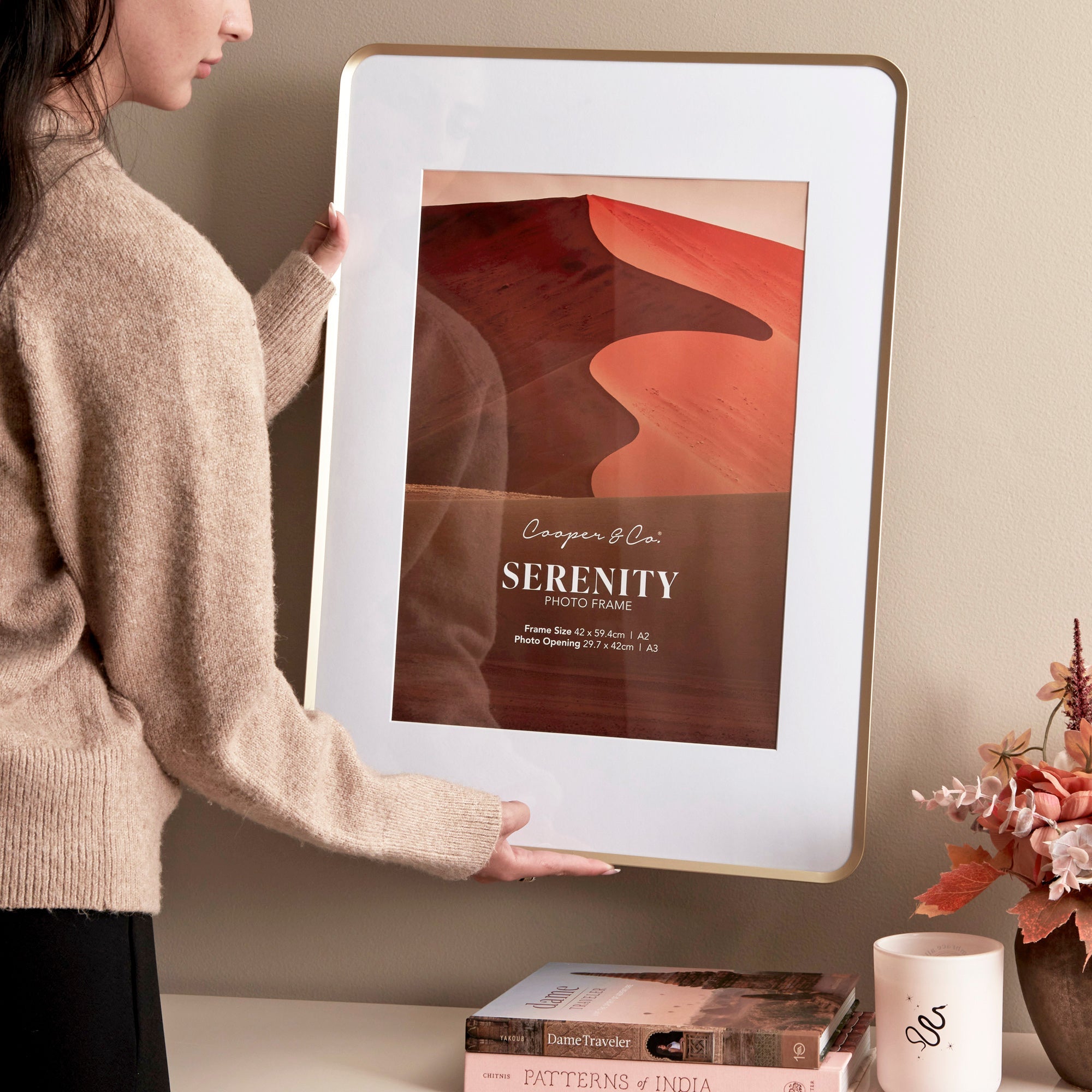 Serenity A2 Mat to A3 Photo Frame