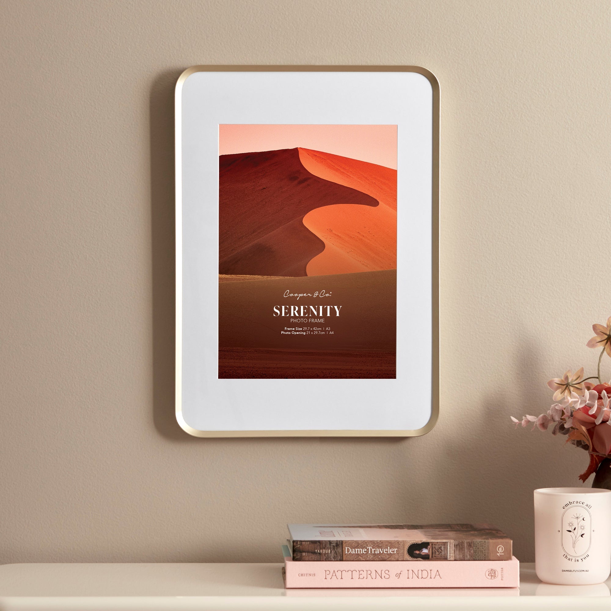 Serenity A3 Mat to A4 Photo Frame