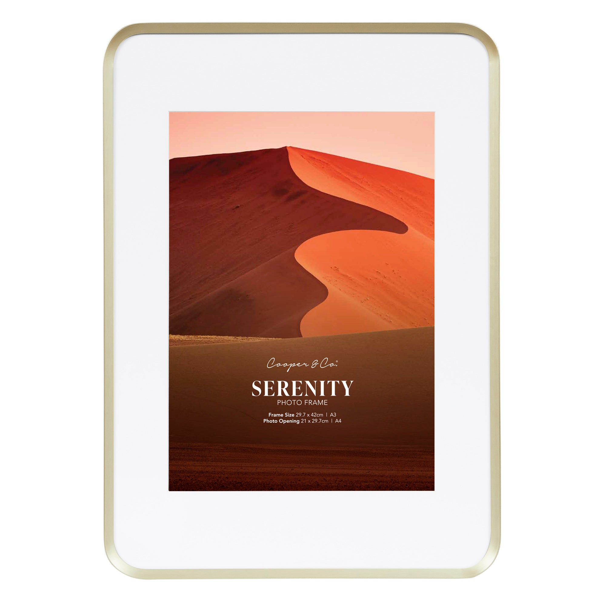 Serenity A3 Mat to A4 Photo Frame