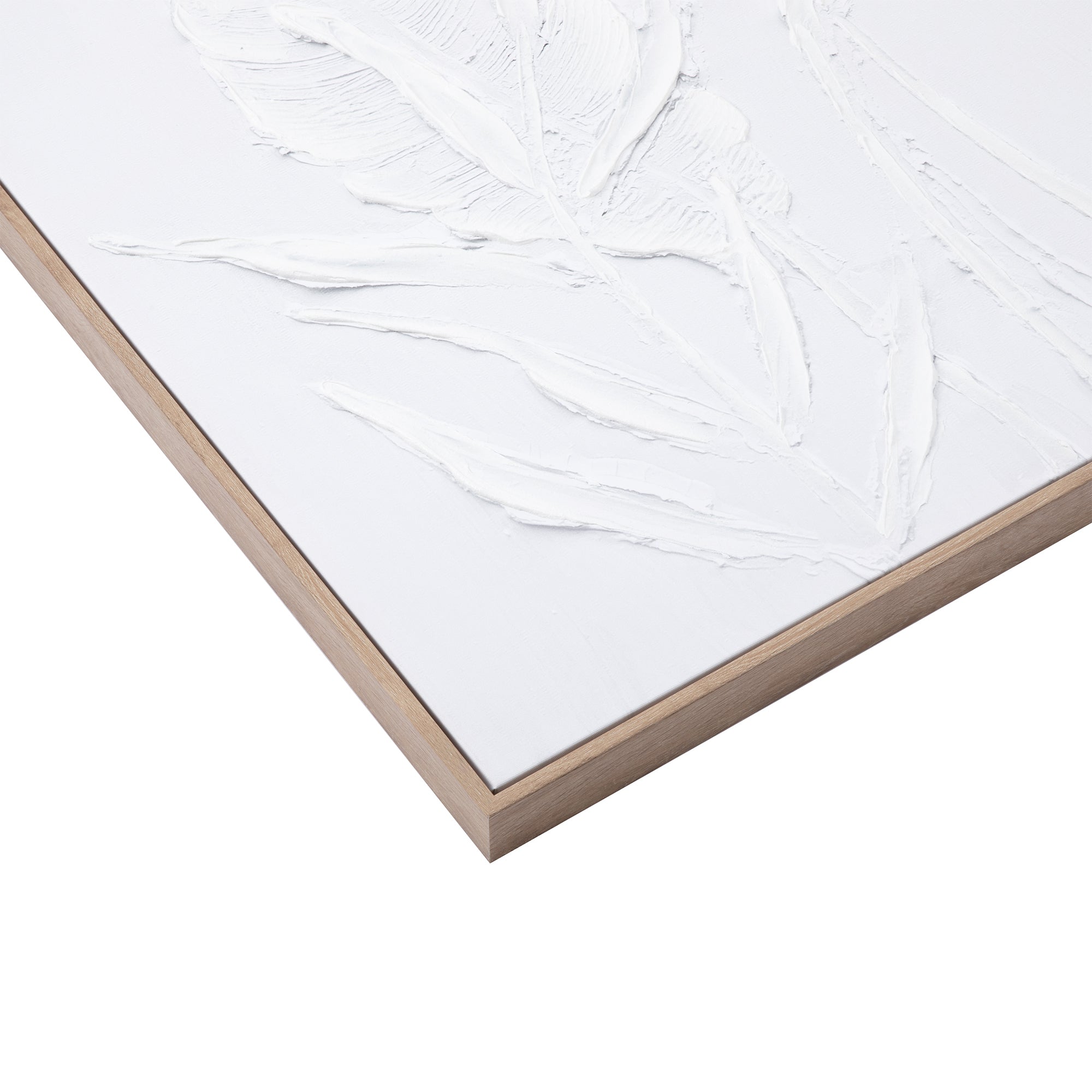 Abstract Botanical Wall Art 100x100cm