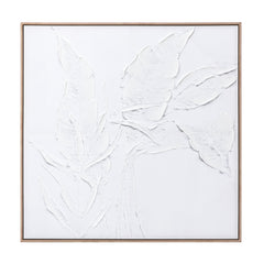 Abstract Botanical Wall Art 100x100cm
