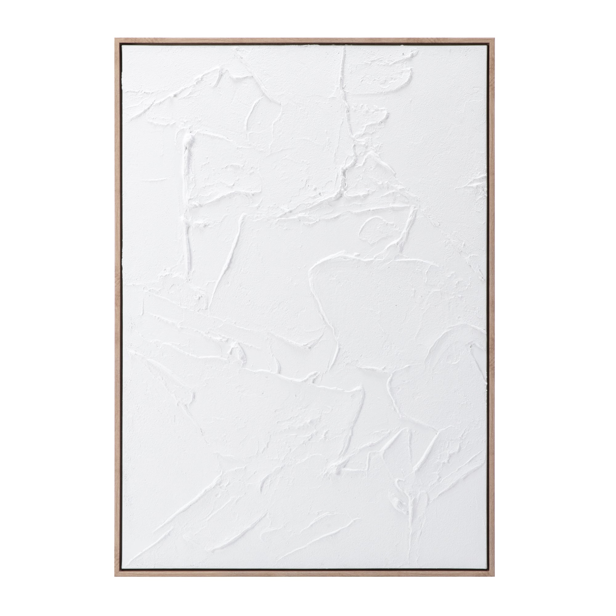 Field in White Wall Art 70x100cm