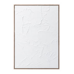 Field in White Wall Art 70x100cm