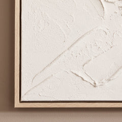 Field in White Wall Art 70x100cm