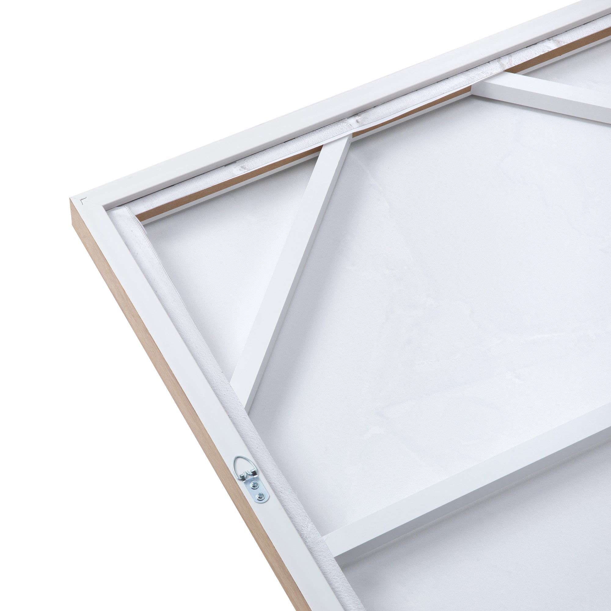 Field in White Wall Art 70x100cm