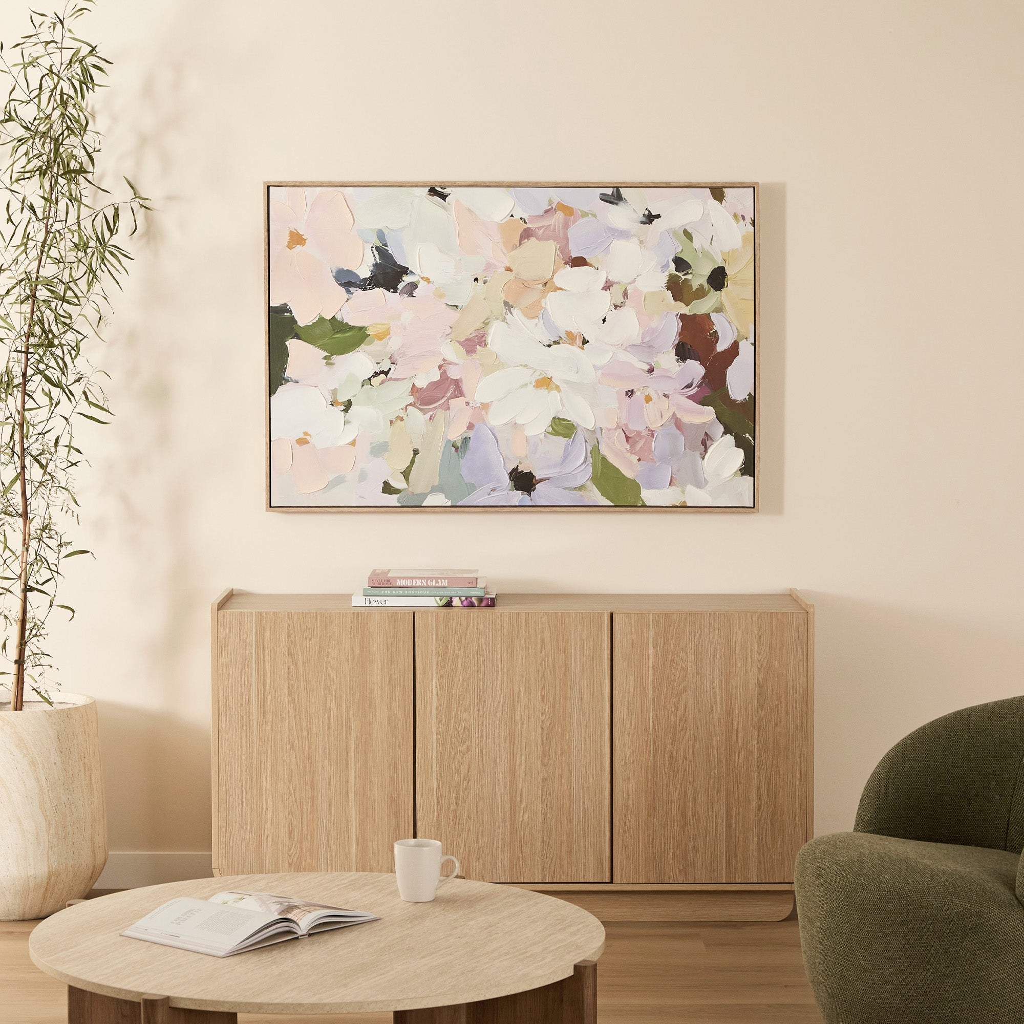 Petal Field Wall Art 80x120cm