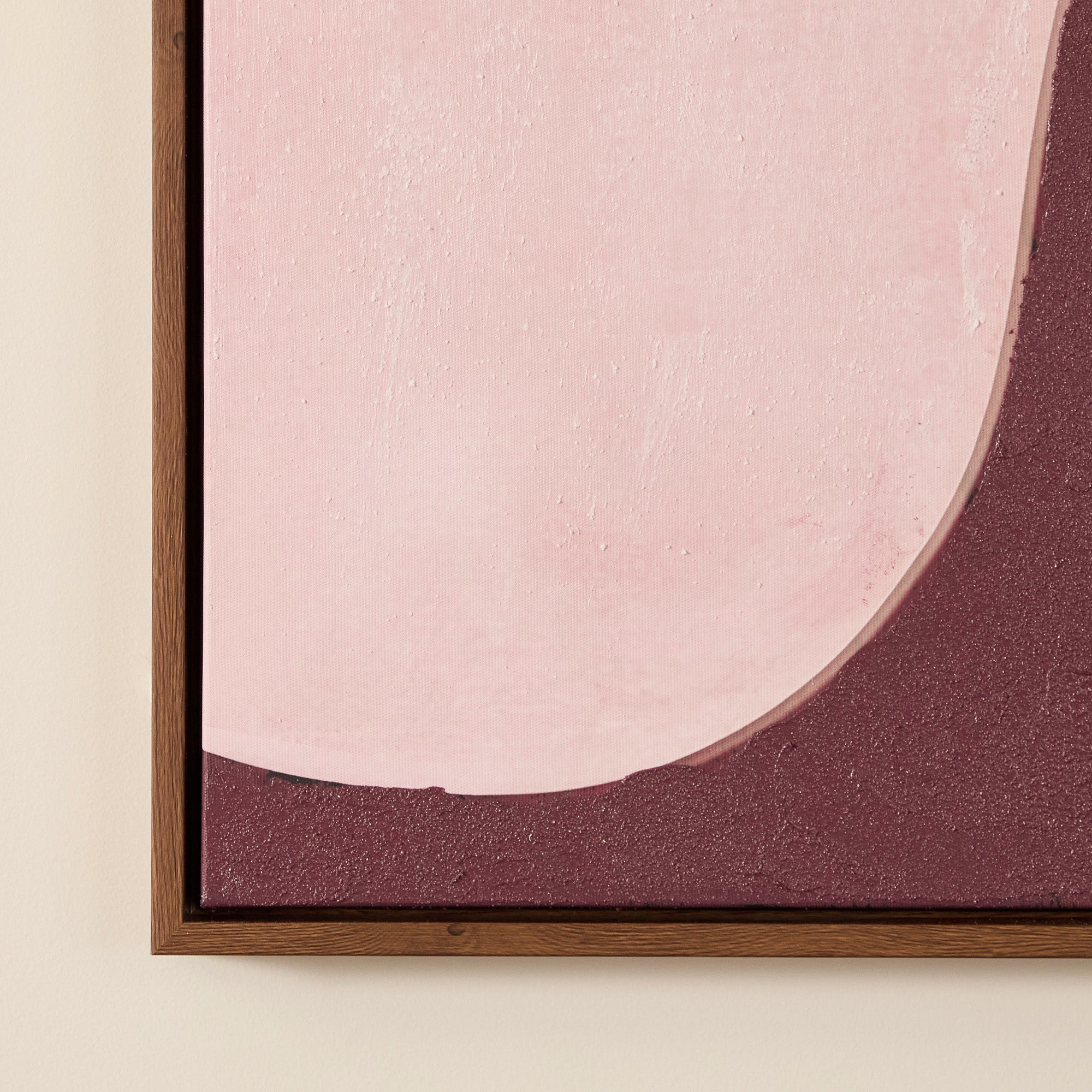 Burgundy Bubble Wall Art 80x120cm