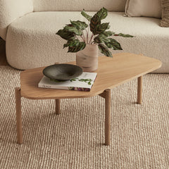 Adelaide Asymetric Coffee Table Oak