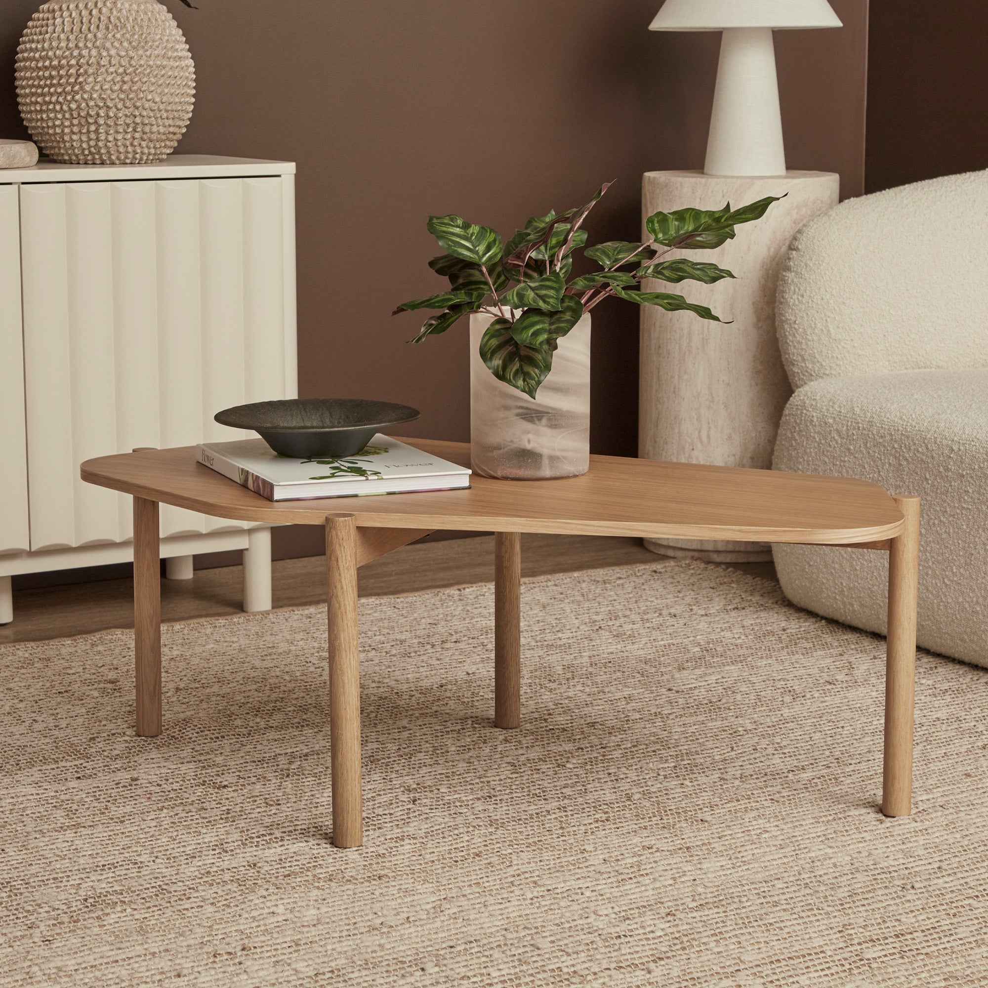 Adelaide Asymetric Coffee Table Oak