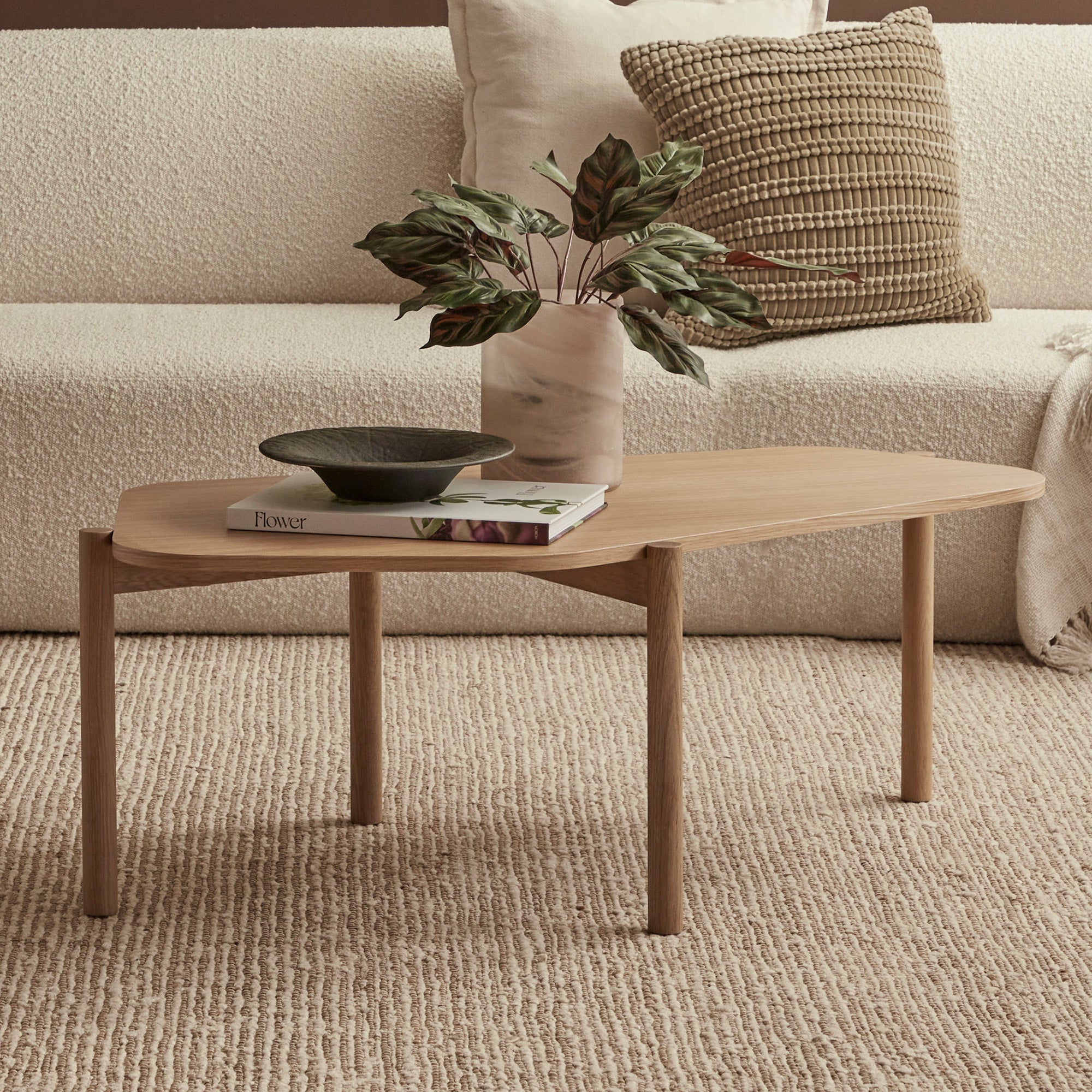 Adelaide Asymetric Coffee Table Oak