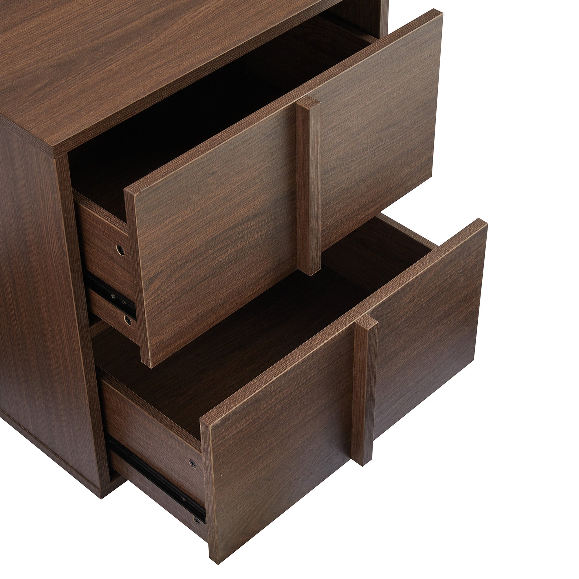 Auggie Bedside Table Walnut