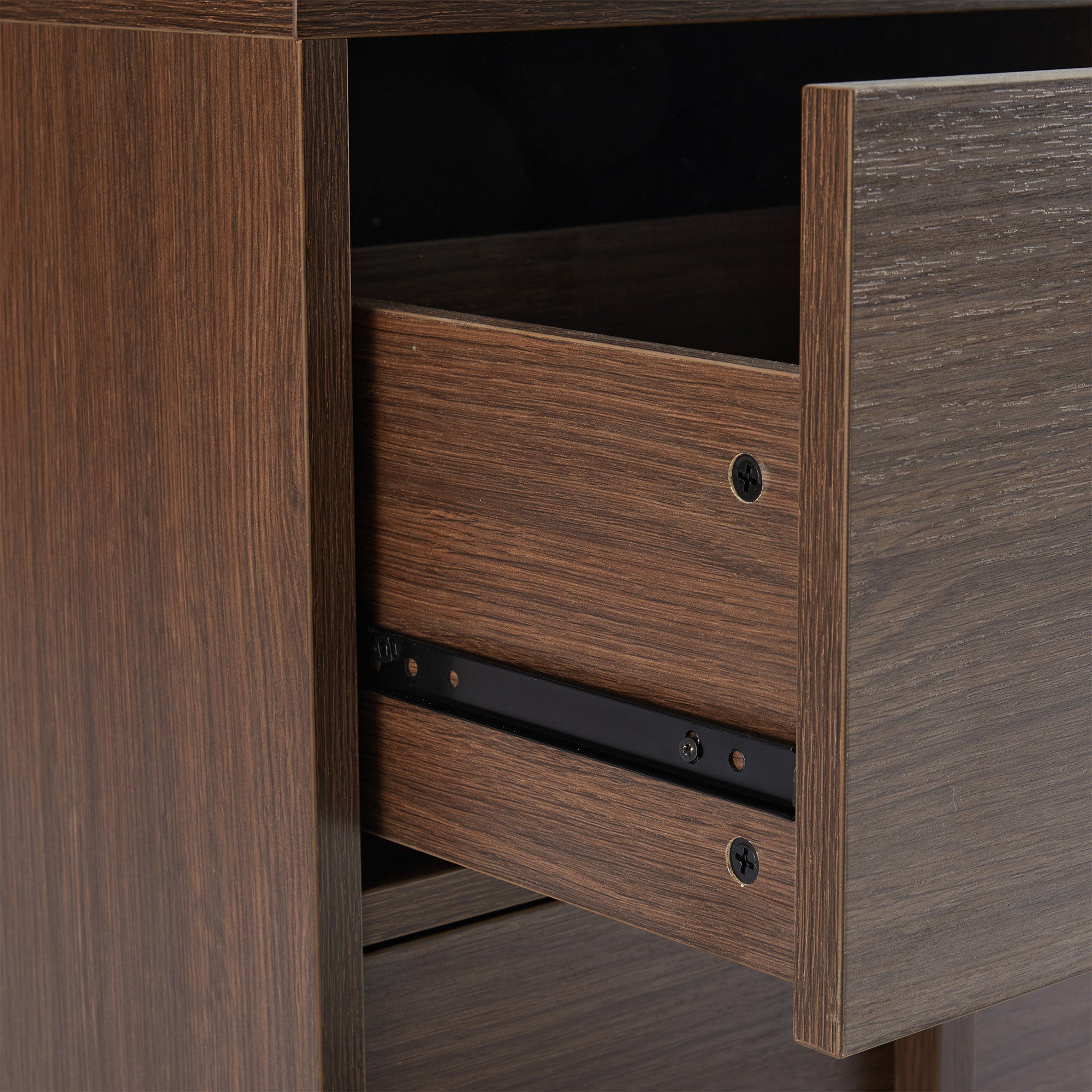 Auggie Bedside Table Walnut
