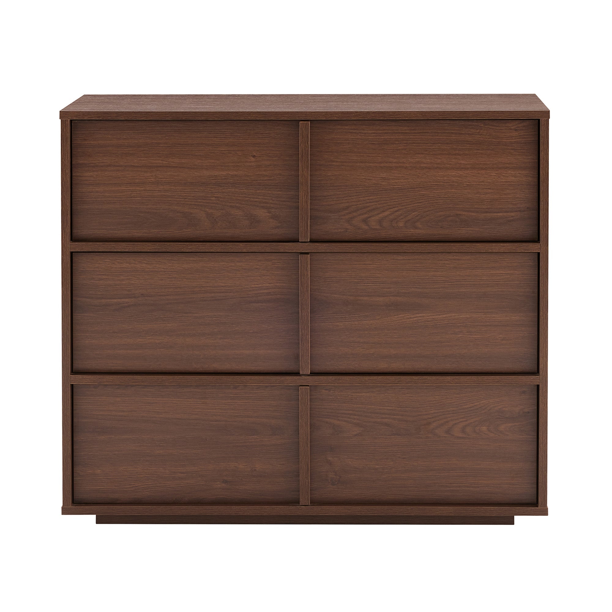 Auggie Chest of 3 Drawers Walnut