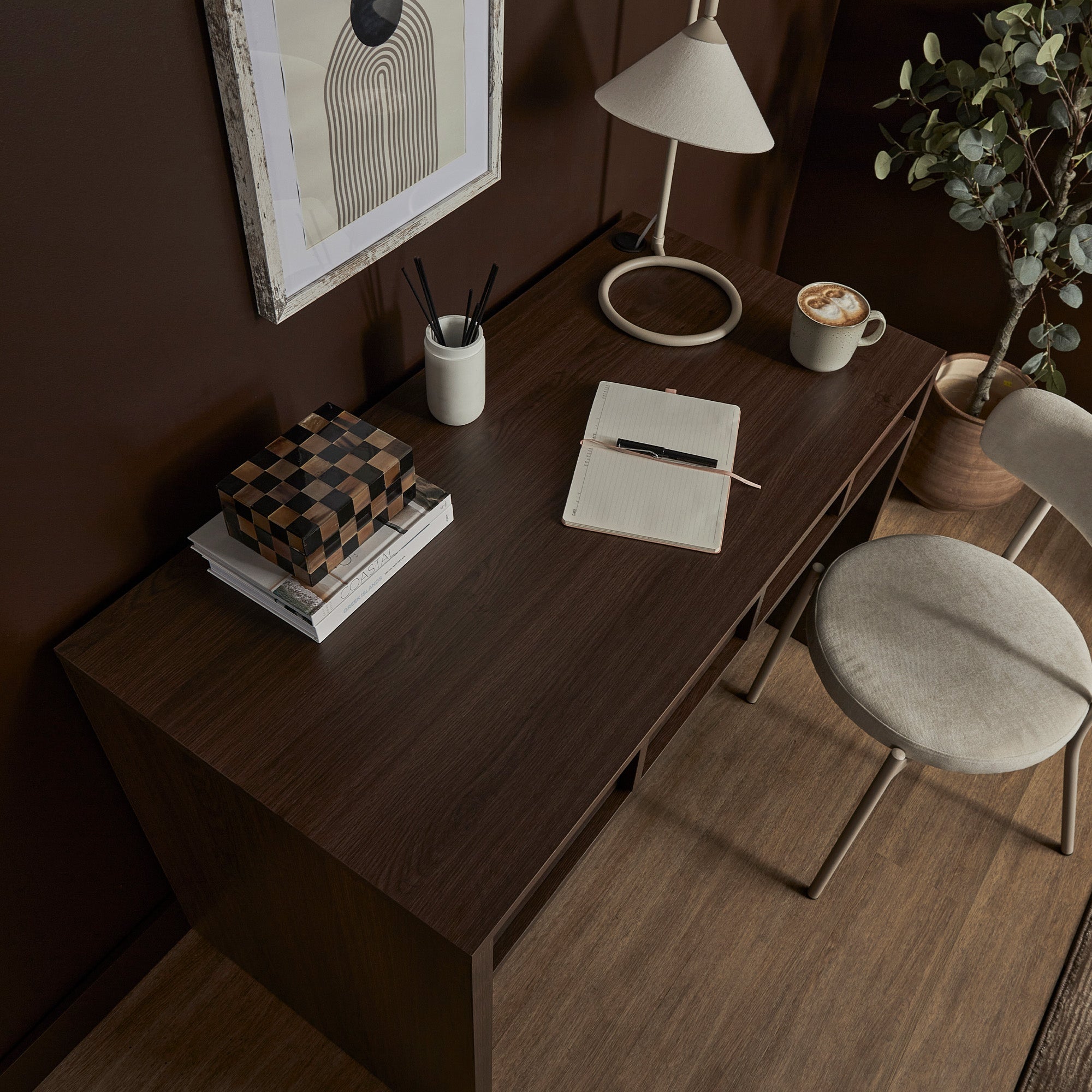 Auggie Desk Walnut