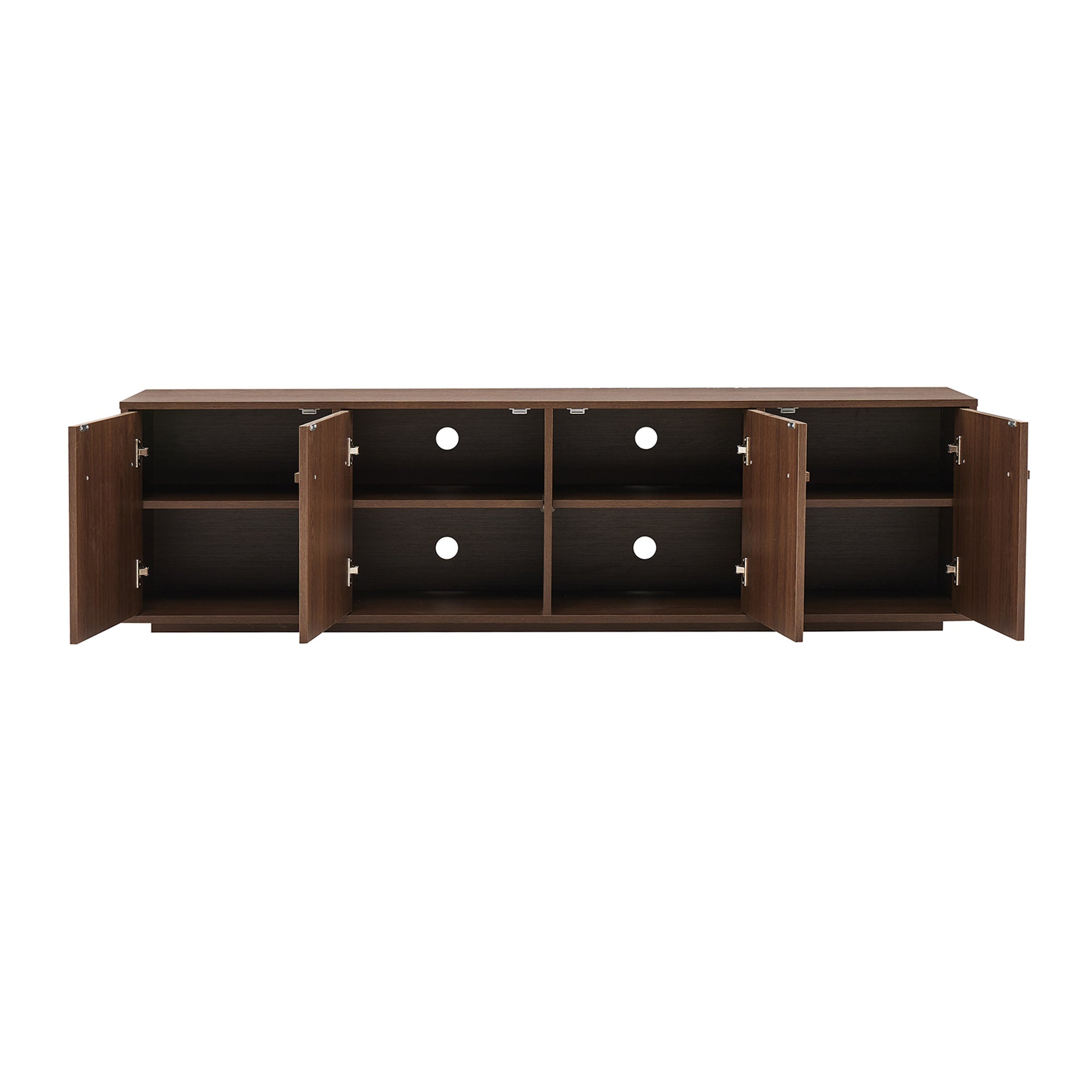 Auggie Entertainment Unit Walnut (180cm)