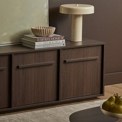 Auggie Entertainment Unit Walnut (180cm)