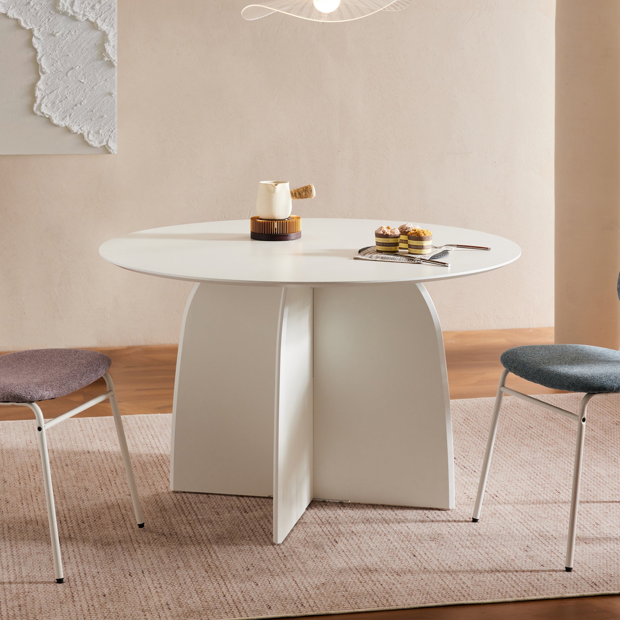 Cami Dining Table White (120cm)