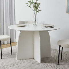 Cami Dining Table White (120cm)