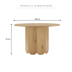 Sadie Dining Table (120cm)