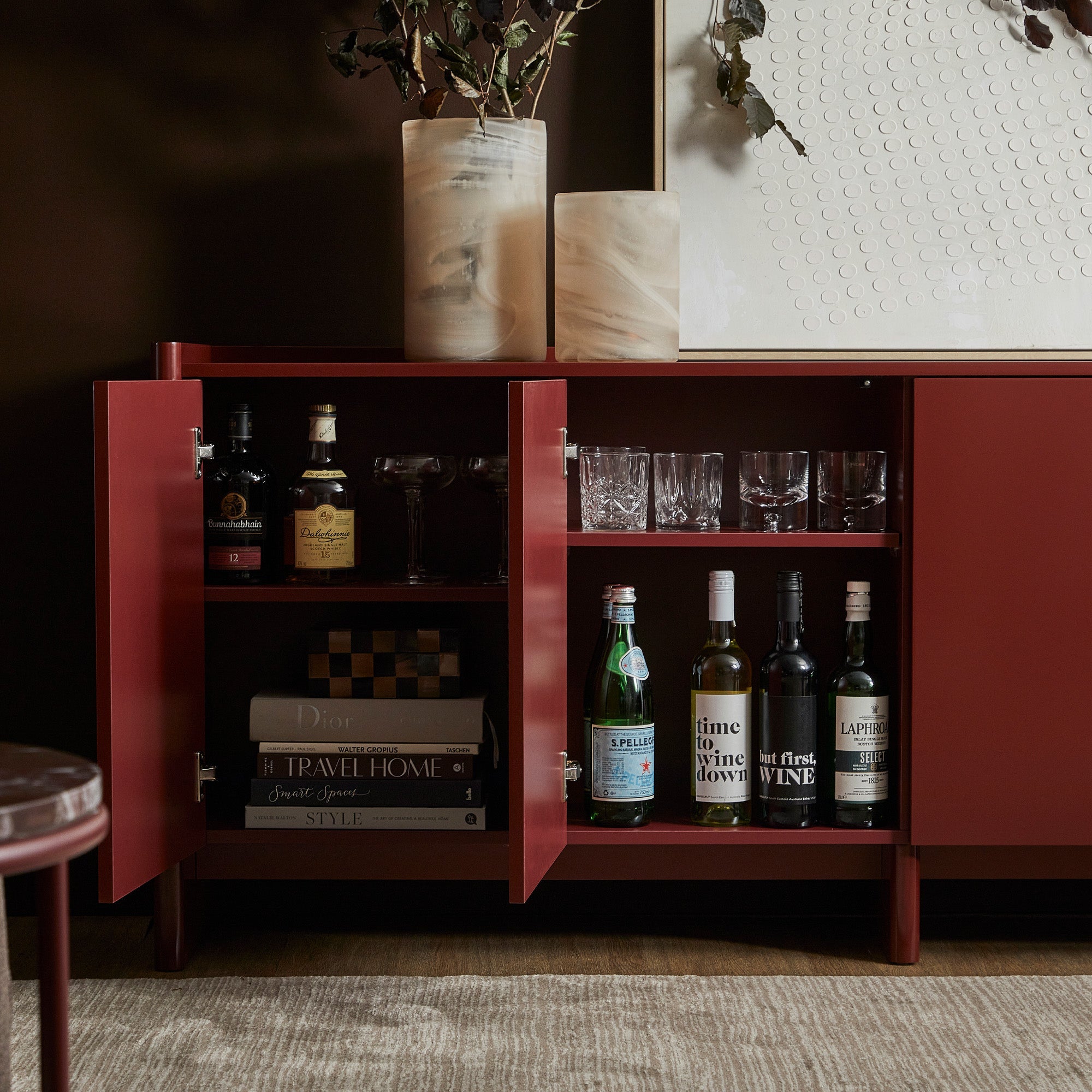 Martine Buffet Wine (180cm)