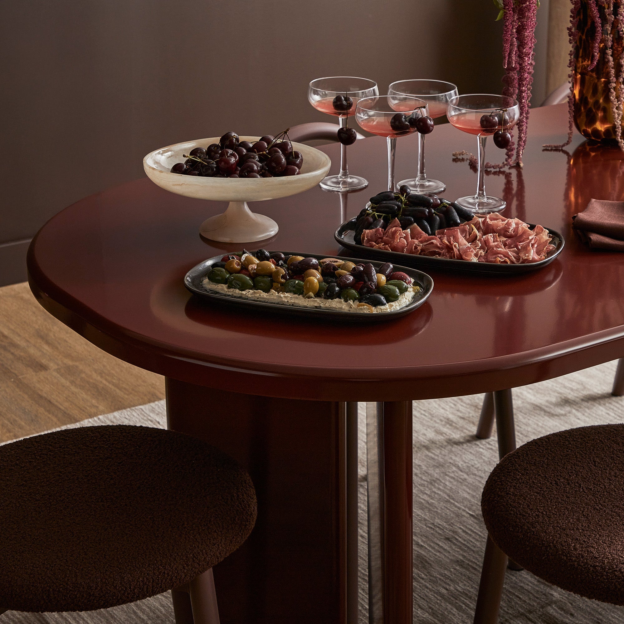 Martine Dining Table Wine (200cm)