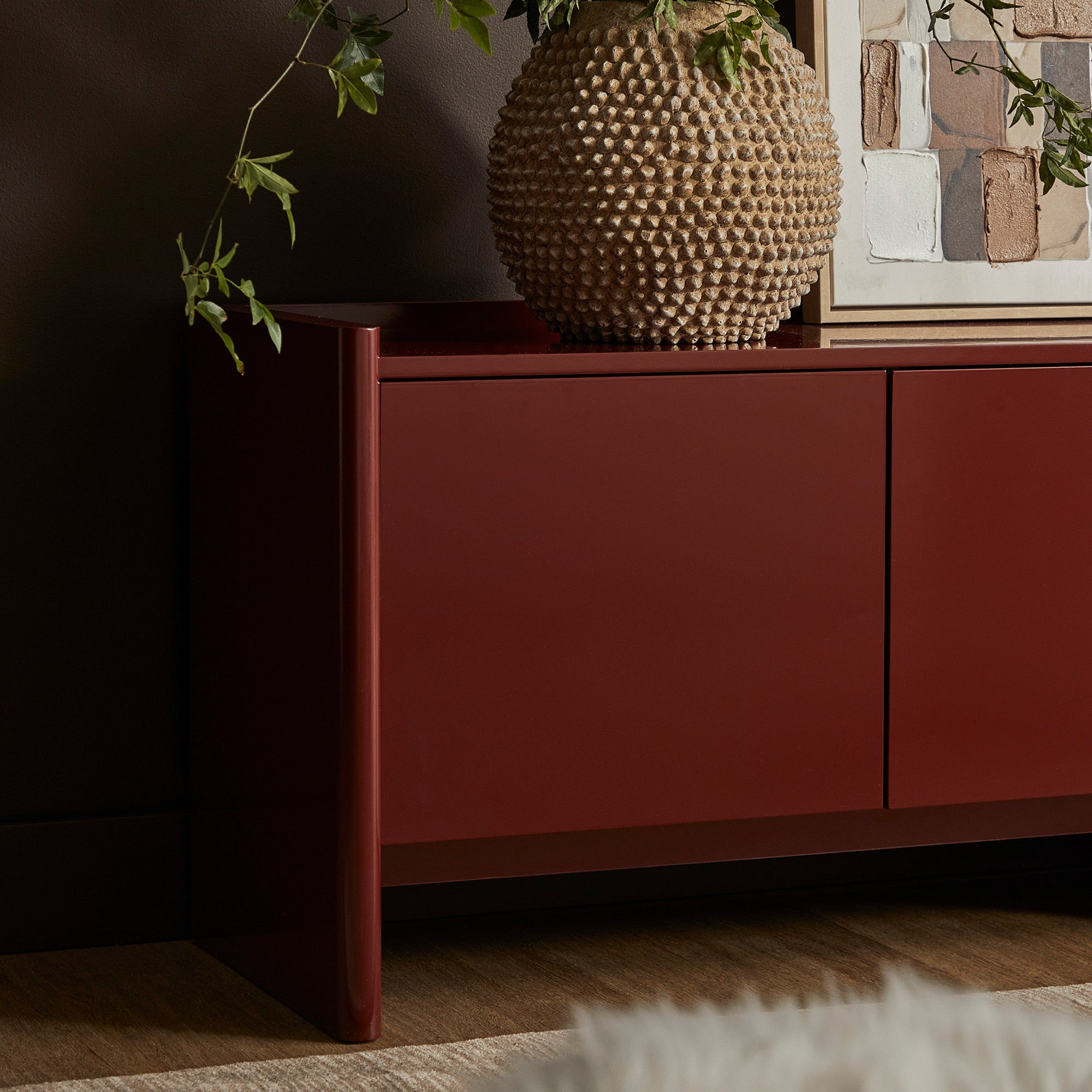 Martine Entertainment Unit Wine (180cm)