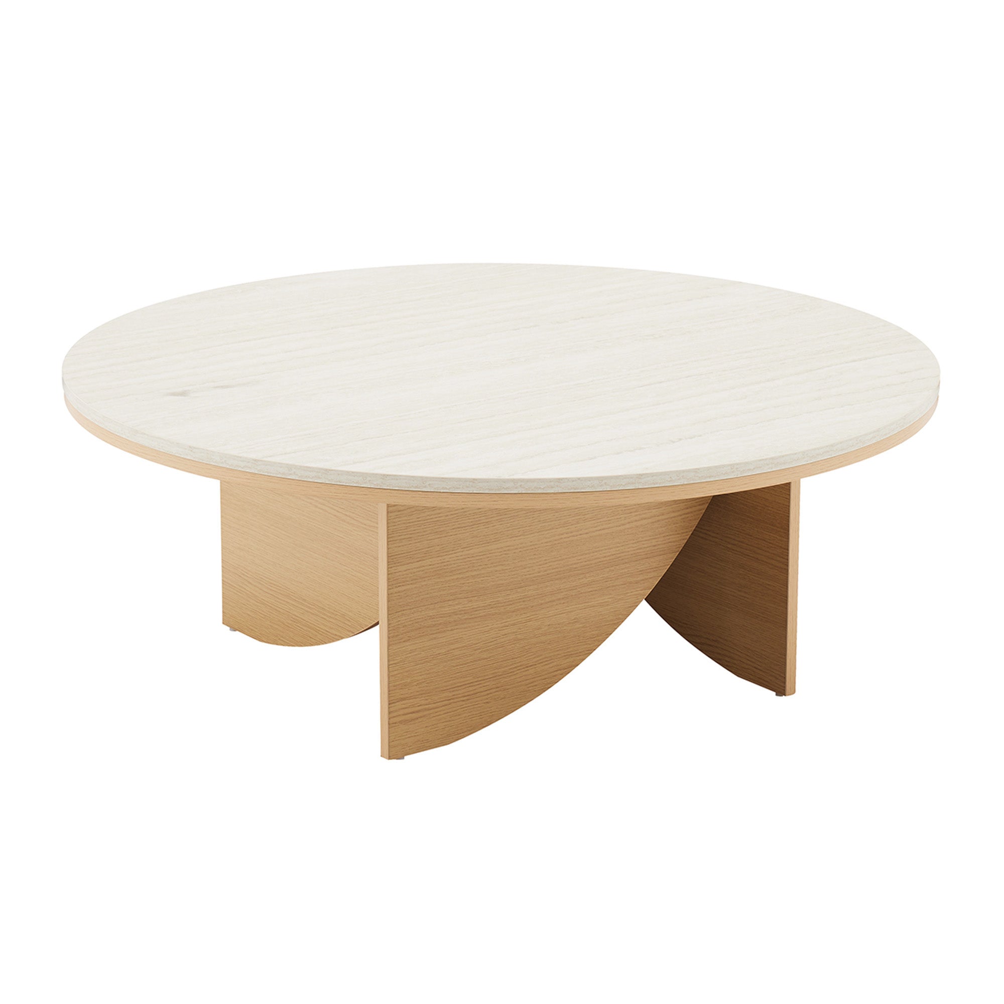 Mason Coffee Table Oak Travertine Look